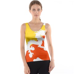 Borders Country Flag Geography Map Tank Top by Sapixe