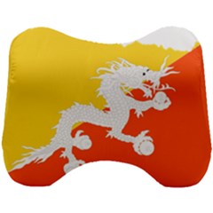 Borders Country Flag Geography Map Head Support Cushion by Sapixe