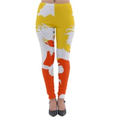 Borders Country Flag Geography Map Lightweight Velour Leggings