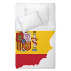 Spain Country Europe Flag Borders Duvet Cover (single Size) by Sapixe