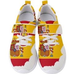 Spain Country Europe Flag Borders Men s Velcro Strap Shoes by Sapixe