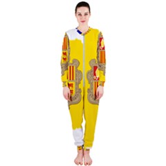 Andorra Country Europe Flag Onepiece Jumpsuit (ladies)  by Sapixe