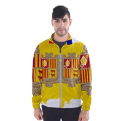 Andorra Country Europe Flag Men s Windbreaker by Sapixe