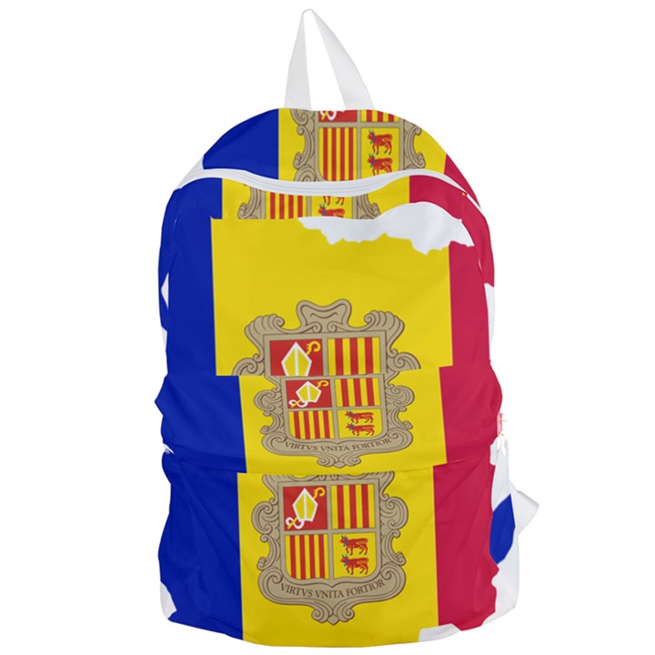 Andorra Country Europe Flag Foldable Lightweight Backpack