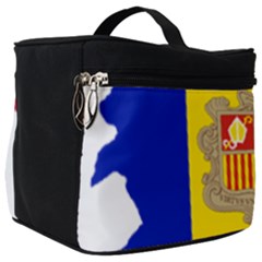 Andorra Country Europe Flag Make Up Travel Bag (big) by Sapixe