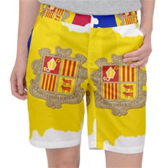 Andorra Country Europe Flag Pocket Shorts by Sapixe