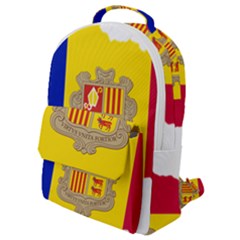 Andorra Country Europe Flag Flap Pocket Backpack (small) by Sapixe