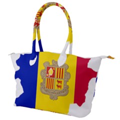 Andorra Country Europe Flag Canvas Shoulder Bag by Sapixe