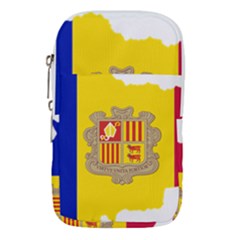 Andorra Country Europe Flag Waist Pouch (small) by Sapixe