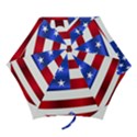 America Usa United States Flag Mini Folding Umbrellas View1