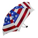 America Usa United States Flag Mini Folding Umbrellas View2