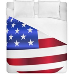 America Usa United States Flag Duvet Cover (california King Size) by Sapixe