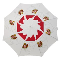 Monaco Country Europe Flag Borders Straight Umbrellas by Sapixe