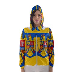 Romania Country Europe Flag Women s Hooded Windbreaker by Sapixe