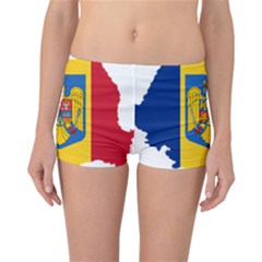 Romania Country Europe Flag Reversible Boyleg Bikini Bottoms by Sapixe