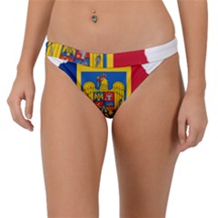 Romania Country Europe Flag Band Bikini Bottom by Sapixe