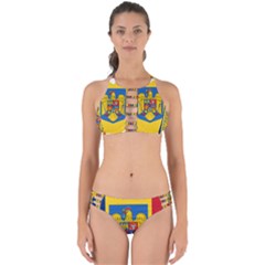 Romania Country Europe Flag Perfectly Cut Out Bikini Set by Sapixe