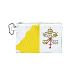 Vatican City Country Europe Flag Canvas Cosmetic Bag (small) by Sapixe