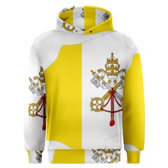 Vatican City Country Europe Flag Men s Overhead Hoodie by Sapixe