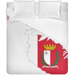 Malta Country Europe Flag Borders Duvet Cover (california King Size) by Sapixe