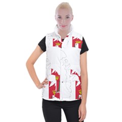 Malta Country Europe Flag Borders Women s Button Up Vest by Sapixe