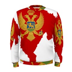 Montenegro Country Europe Flag Men s Sweatshirt by Sapixe