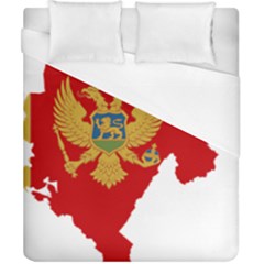 Montenegro Country Europe Flag Duvet Cover (california King Size) by Sapixe