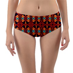 C 3 Reversible Mid-waist Bikini Bottoms by ArtworkByPatrick