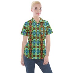 C 4 1 Women s Short Sleeve Pocket Shirt