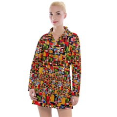 C 7 Women s Long Sleeve Casual Dress by ArtworkByPatrick