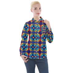 C 8 Women s Long Sleeve Pocket Shirt