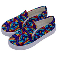 C 8 1 Kids  Canvas Slip Ons by ArtworkByPatrick