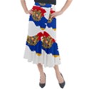 Borders Country Flag Geography Map Midi Mermaid Skirt View1