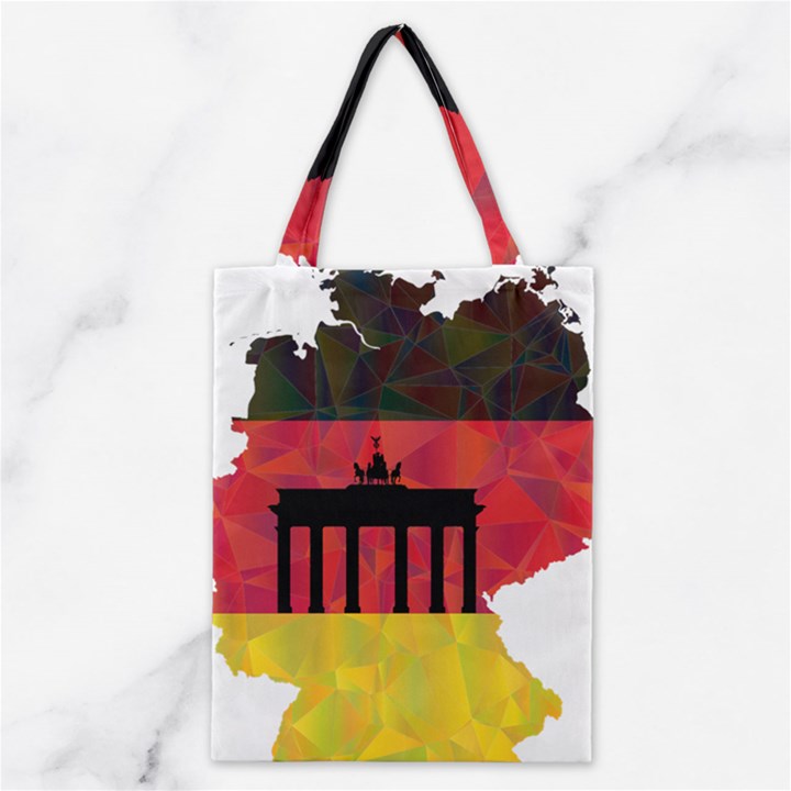 Republic Germany Deutschland Map Classic Tote Bag