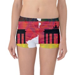 Republic Germany Deutschland Map Boyleg Bikini Bottoms by Sapixe