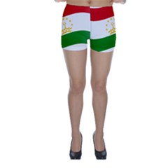 Flag Iran Tajikistan Afghanistan Skinny Shorts by Sapixe