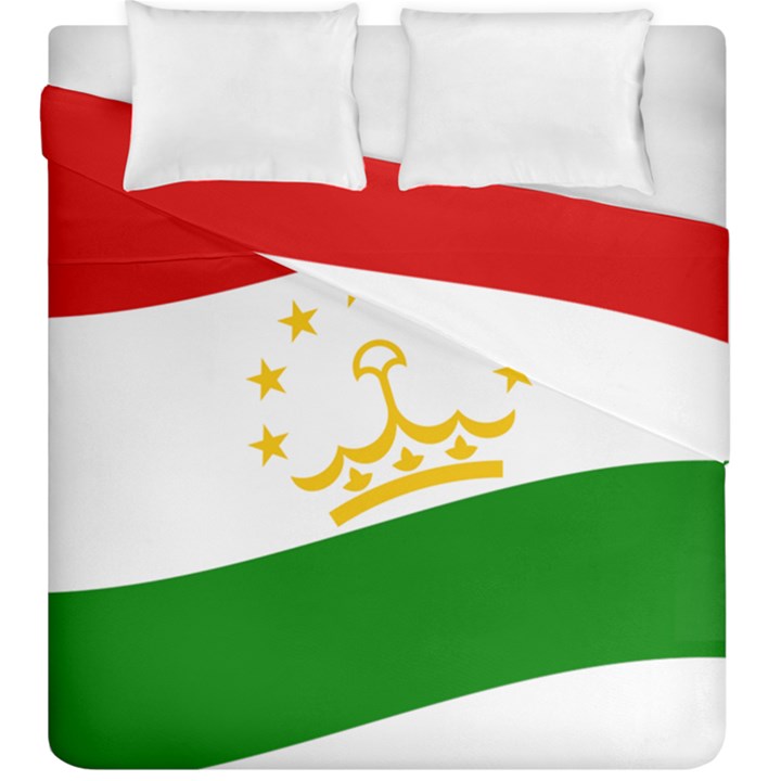 Flag Iran Tajikistan Afghanistan Duvet Cover Double Side (King Size)