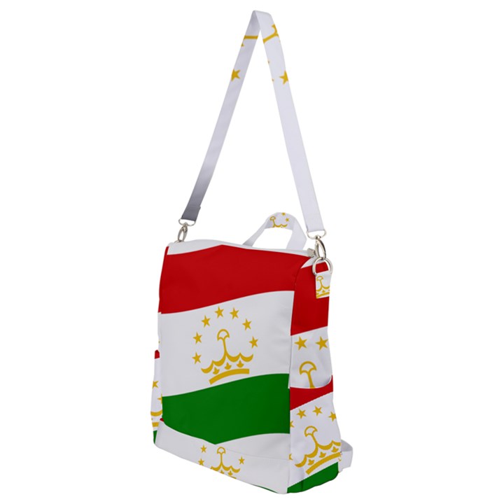 Flag Iran Tajikistan Afghanistan Crossbody Backpack