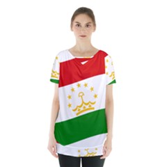 Flag Iran Tajikistan Afghanistan Skirt Hem Sports Top by Sapixe