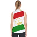 Flag Iran Tajikistan Afghanistan Mock Neck Shell Top View2