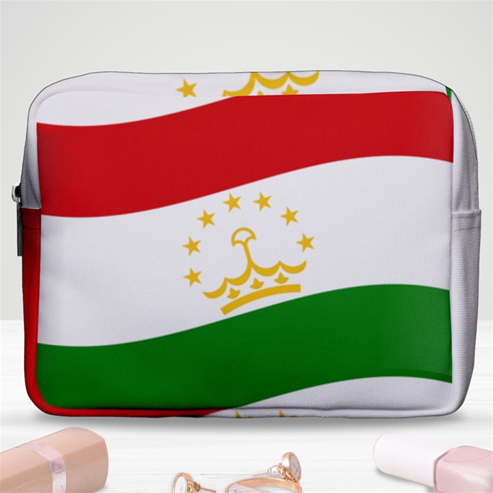 Flag Iran Tajikistan Afghanistan Make Up Pouch (Large)