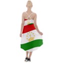 Flag Iran Tajikistan Afghanistan High-Low Halter Chiffon Dress  View2