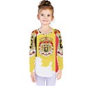 Belgium Country Europe Flag Kids  Long Sleeve Tee View1