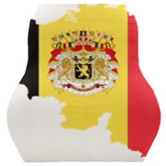 Belgium Country Europe Flag Car Seat Back Cushion  by Sapixe