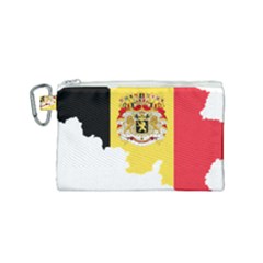 Belgium Country Europe Flag Canvas Cosmetic Bag (small) by Sapixe