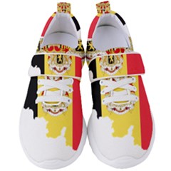 Belgium Country Europe Flag Women s Velcro Strap Shoes by Sapixe