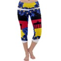 Republic Germany Deutschland Map Capri Yoga Leggings View1