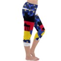 Republic Germany Deutschland Map Capri Yoga Leggings View3