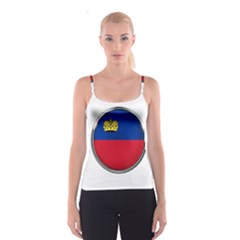 Lithuania Flag Country Symbol Spaghetti Strap Top by Sapixe