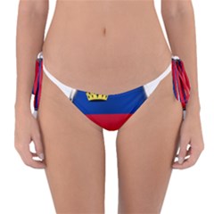 Lithuania Flag Country Symbol Reversible Bikini Bottom by Sapixe